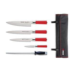 Dick Red Spirit 5 Piece Knife Set with Wallet - S902