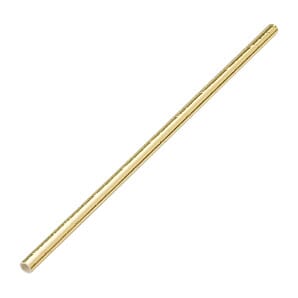 Utopia DW192 Biodegradable Paper Straws Gold (Pack of 250)