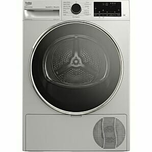 Beko Professional AWZB9HPS/PRO-BP Silver Commercial Heat Pump Dryer, 9kg
