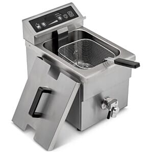 Blizzard BIF Single Tank Induction Electric Fryer, 8 Litres