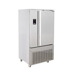 Front view of the Tefcold BLC10 Blast Chiller / Freezer, 36kg/25kg with open door