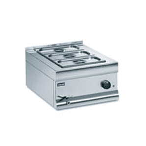 Lincat BM4DW Silverlink 600 Electric Counter-top Bain Marie - Wet Heat - Gastronorms - Base + Dish Pack - W 450 mm - 1.0 kW