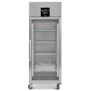 Blizzard BR1SSCR Glass Single Door Ventilated 2/1 Gastronorm Refrigerator, 650 Litres