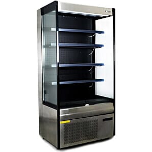 Blizzard BTD100SS Stainless Steel Slim Multideck Display, 1000mm
