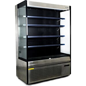 Blizzard BTD150SS Stainless Steel Slim Multideck Display, 1500mm
