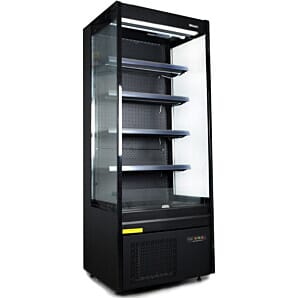 Blizzard BTD70BK Black Slim Multideck Display, 685mm