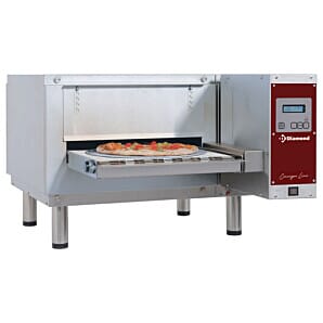 Diamond FTEV40/57-CB Electric Ventilated 1 Chamber Pizza Oven with Heat Transition Electric, 400mm Wide