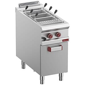 Diamond G9/CPA4-N 6 Basket Freestanding Gas Pasta Cooker on Neutral Closed Cupboard without baskets