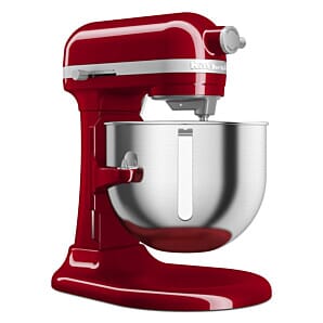 KitchenAid 5KSM70JPXBER Red Heavy Duty Bowl-Lift Stand Mixer, 6.6 Litres