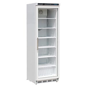 Polar C-Series Glass Door Display Freezer 365Ltr White - CB921
