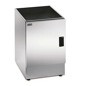 Lincat CC4 Silverlink 600 Free-standing Ambient Open-Top Pedestal with Doors - W 450 mm