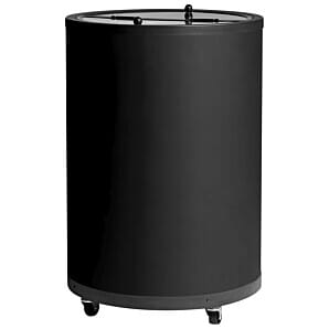 Tefcold CC77 BLACK Impulse Can Cooler, 80 Litres