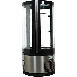 Blizzard CD100R Round Case Cake Display, 100 Litres
