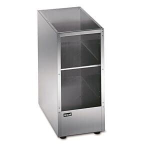 Lincat CN3 Silverlink 600 Free-standing Ambient Open-Top Pedestal without Doors - W 300 mm