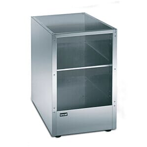 Lincat CN4 Silverlink 600 Free-standing Ambient Open-Top Pedestal without Doors - W 450 mm