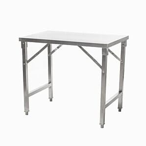 Connecta HEF666 Stainless Steel Folding Table, W1200 x D600mm