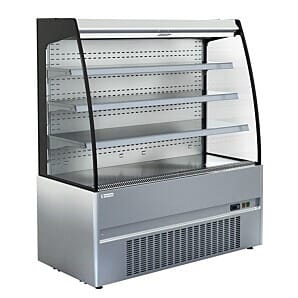 Mafirol CRONUS1450LW FV LC Low Height Dairy and Fresh Meat Multideck Display, 1510mm