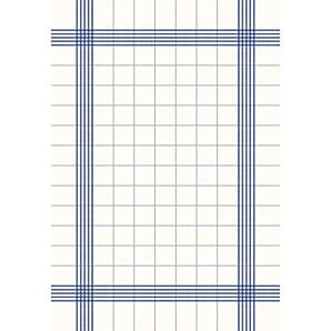 Dunisoft Towel Napkin Blue Check 38x54cm (Pack of 250) - (Code: CY523)