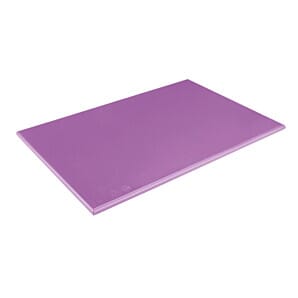 Hygiplas FX102 Hygiplas High Density Chopping Board Purple - 450x300x25mm