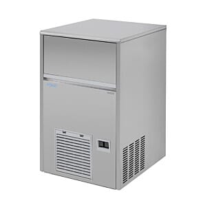Polar UA028 U-Series Stainless Steel Spray Cube Ice Maker, 47kg/24hrs / 28kg Storage