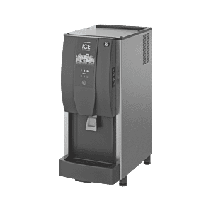 Hoshizaki DCM-120KE-HC Ice/Water Dispenser with Lever Function, 125kg/24hrs Output / 4kg Storage