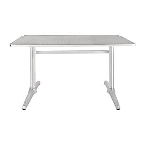Bolero Double Pedestal Table Rectangular 1200mm - U432