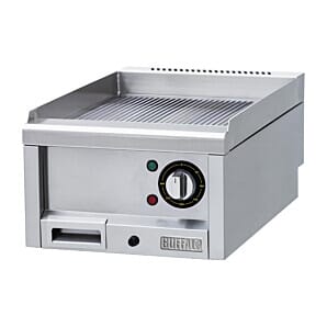 Buffalo CU474 600 Series Ribbed Electric Griddle, 3kW