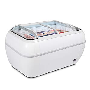 Arcaboa DUPLA 2.2DE HC High Vision Freezer, 402 Litres