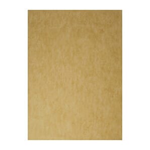 Vegware Compostable Unbleached Greaseproof Paper 380 x 275mm - (Code: DW631)