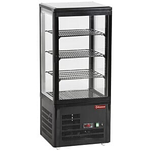 Diamond MIC-48B/R6 Black Taple Top Refrigerated Display