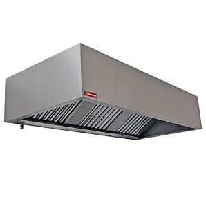 Diamond CGL1500/N Wall Cooker Hood with 2 Labyrinth Filtres
