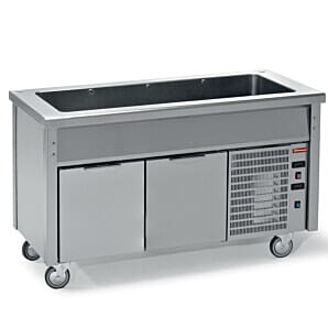 Diamond RCA15-R2 Refrigerated Tank Element on 2 Door Refrigerated Cupboard, 4 x 1/1 GN