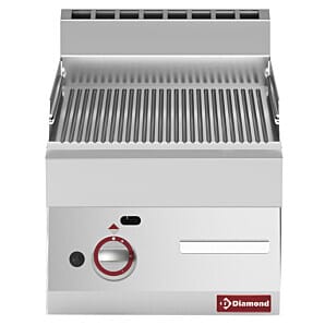 Diamond G65/PR4T-N Ribbed Gas Griddle Cooking Plate