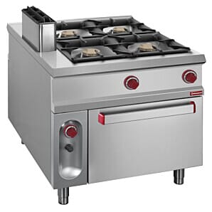 Diamond G1/4BF2 4 Stove Freestanding Gas Range Cooker on Gas Oven