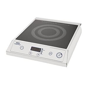 Front view of the Nisbets Essentials DA610 Single Induction Hob
