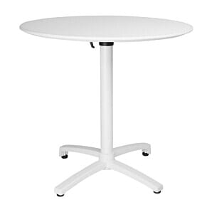 Bolero FT620 Folding Polypropylene Table 800mm White