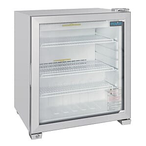 Polar GC889 G-Series Single Door Countertop Display Freezer, 90 Litres