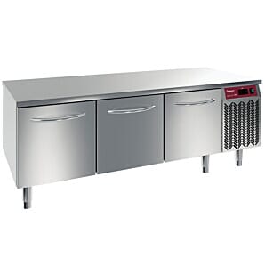 Diamond N77/B316G-9M 3 Drawer Stainless Steel Freezer Counter