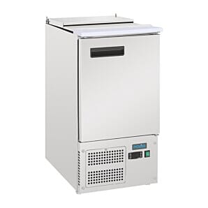 Polar GH333 G-Series 1 Door Saladette Preparation Refrigerated Counter, 109 Litres