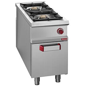 Diamond G1/2BA1 2 Stove Freestanding Gas Range Cooker on Neutral Closed Cupboard