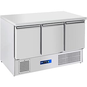 Prodis EC-3SS 3 Door Compact Saladette Counter, 368 Litres