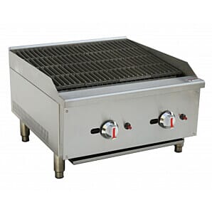 Chefsrange ECB24S Heavy Duty High Performance 24" Gas Radiant Chargrill