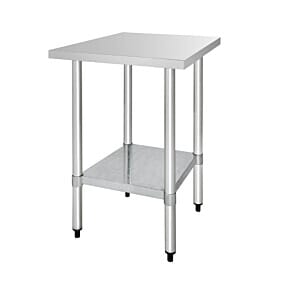 Vogue Stainless Steel Prep Table 600mm - T389