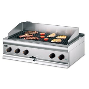 Lincat ECG9/WT Silverlink 600 Electric Counter-top Chargrill with Water Connection - W 900 mm - 13.3 kW