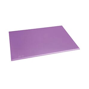 Hygiplas FX105 Hygiplas Anti-bacterial High Density Chopping Board Purple - 450x300x10mm