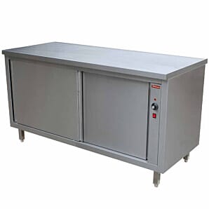 Diamond TE207/B 2 Sliding Doors Heating Cupboard