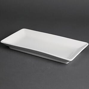 Royal Porcelain CG087 Royal Porcelain Kana Rectangular Dishes 230x 135mm (Pack of 12)
