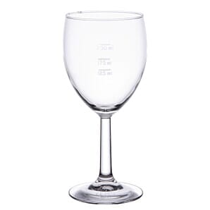 Arcoroc Savoie Grand Vin Wine Glasses 350ml CE Marked at 125ml 175ml and 250ml - DK886