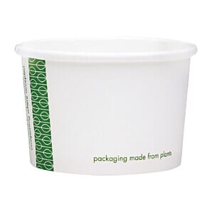 Vegware Compostable Hot Food Pots 110ml / 4oz (Pack of 1000) - (Code: FC896)