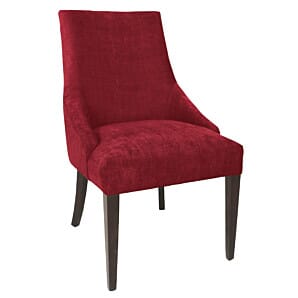 Bolero Dark Red Finesse Dining Chairs (Pack of 2) - CF368